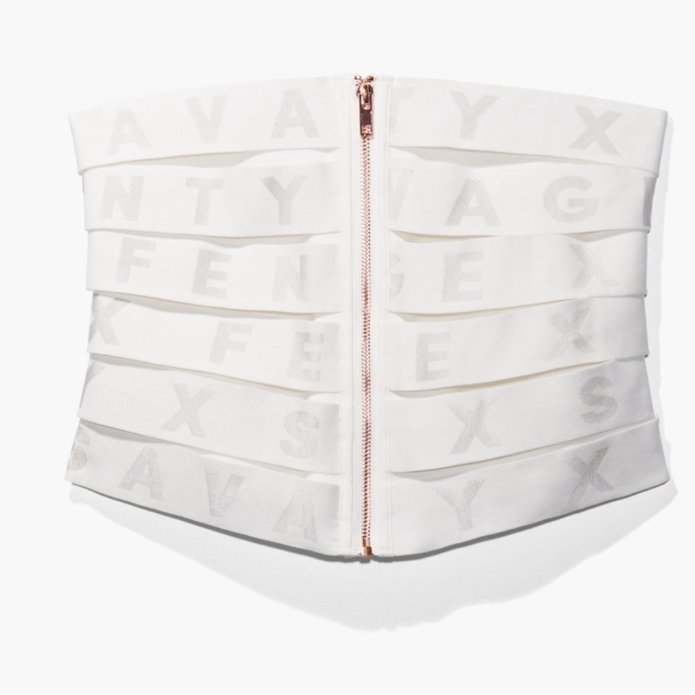 Savage X Fenty White Corset Top size XS/S
